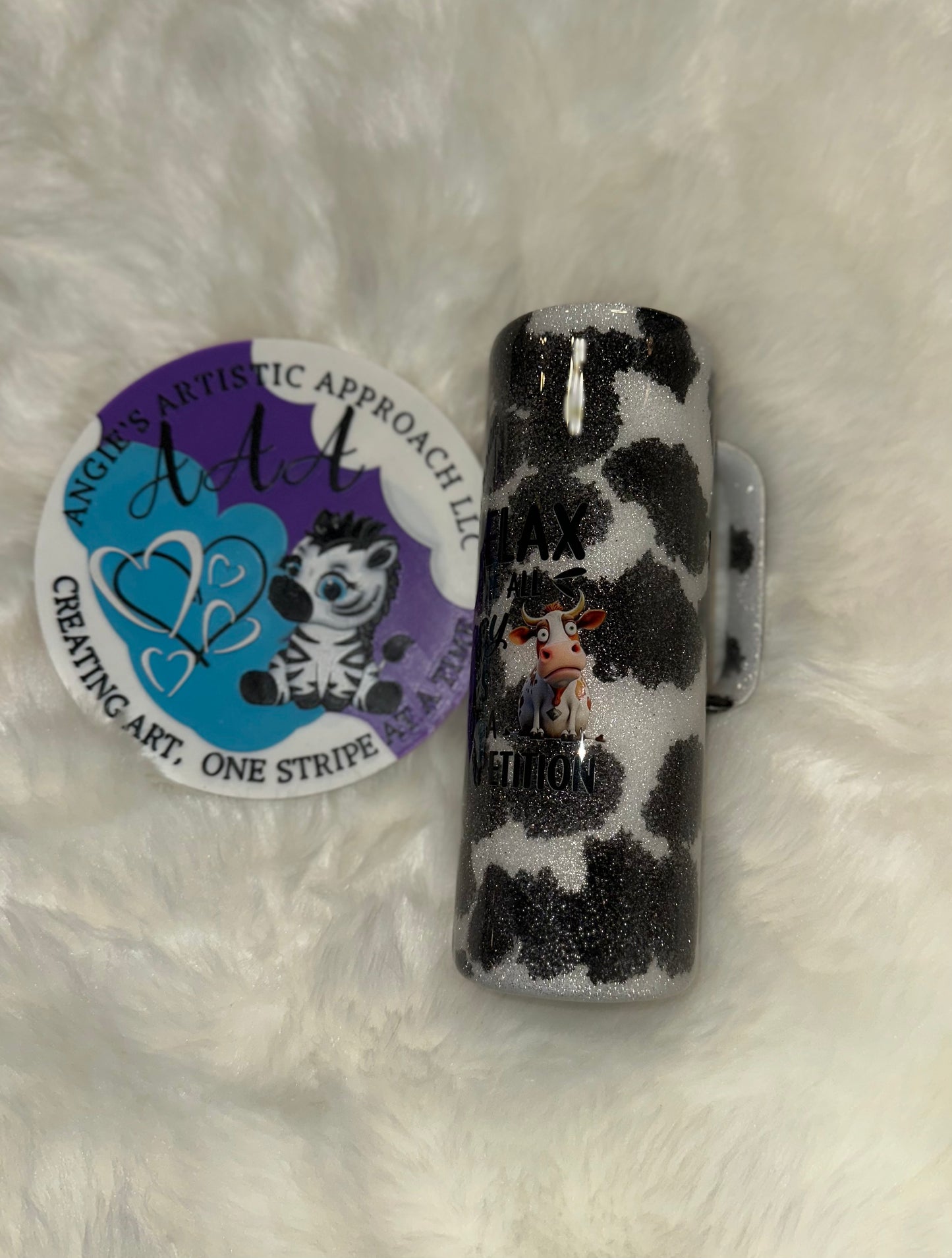 Relax we’re all crazy-20 oz Handle