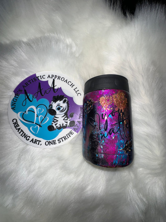 CAN COOLER-BUTTERFLY