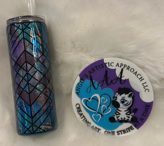 Grunge Sister Template-20 oz (Sister Cup)