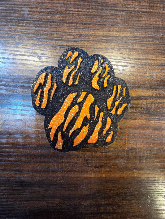 Big Cats Paw with stripes