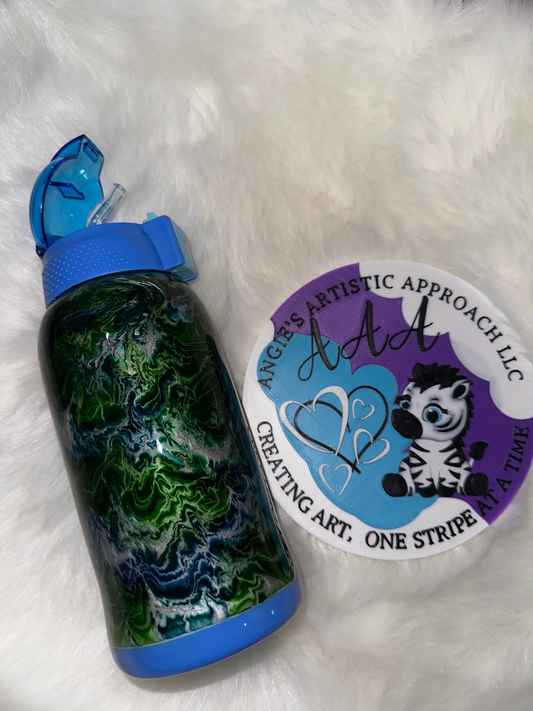 BLUE 18 OZ EASY SIP