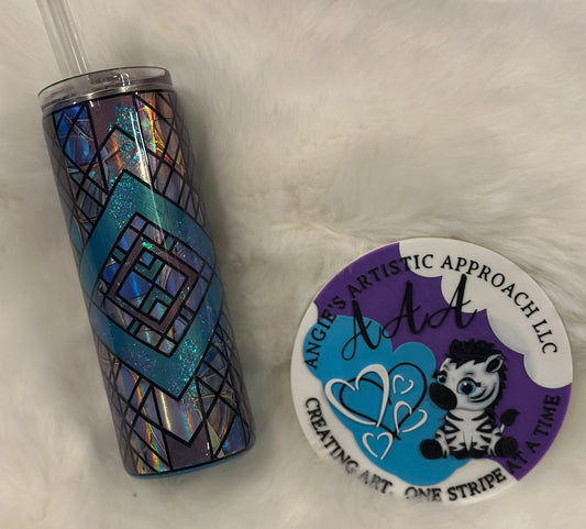 Grunge Sister Template-20 oz (Sister Cup)