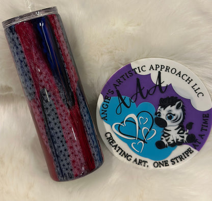 Eagle & Flag-20 oz.
