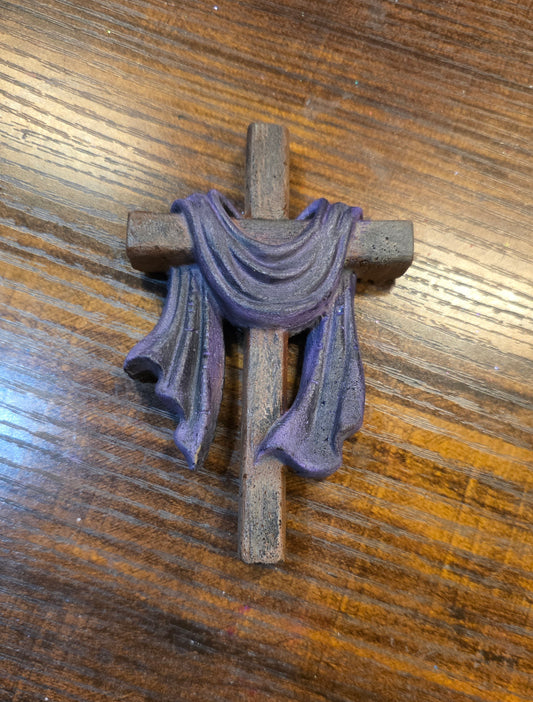 3D Cross with Robe